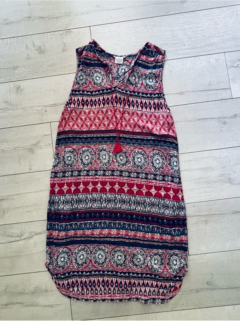 Beachlunchlounge Sleeveless Boho Dress XL